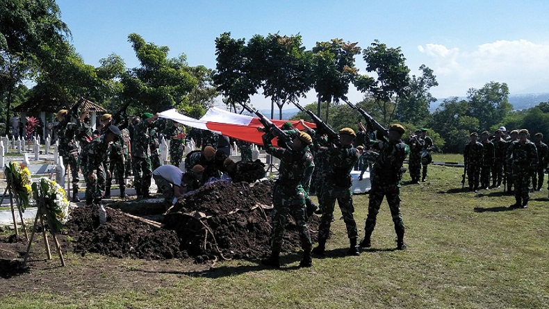 Karumkit Jenderal LB Moerdani Merauke Dimakamkan di Taman Makam Bahagia Padalarang KBB