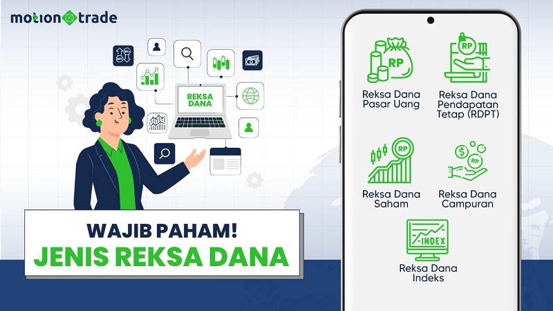 Pahami 5 Jenis Reksa Dana dan Mulai Berinvestasi melalui Aplikasi MotionTrade