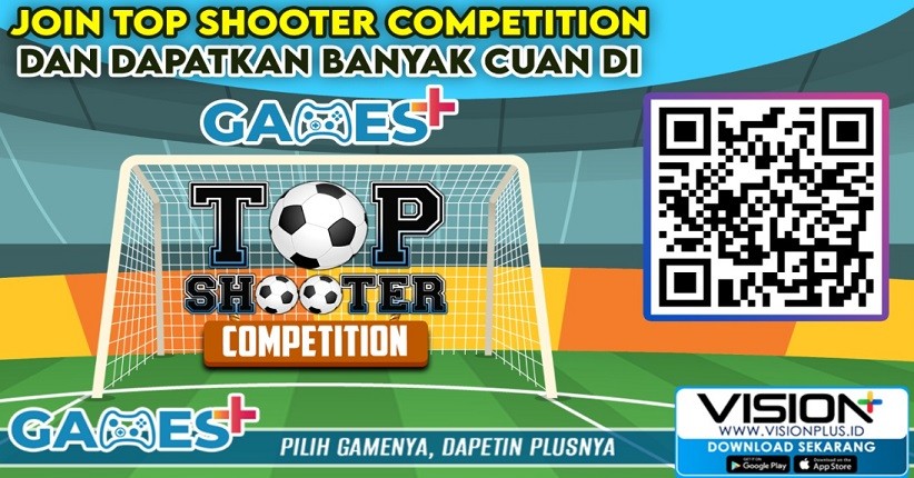 Join Top Shooter Competition Dijamin Untung Cuan Hanya di Games+!