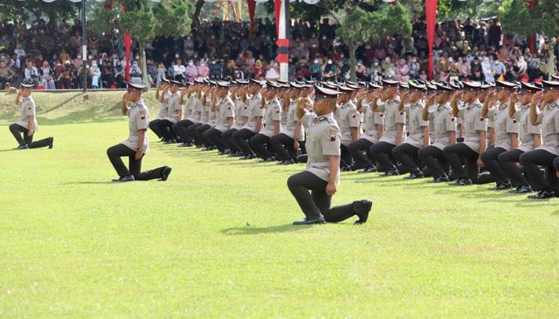 Kapolda Jateng Lantik 612 Bintara Polri, 20 Orang Akan Ditempatkan di IKN