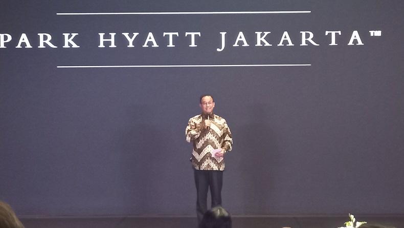 Anies: Hadirnya Park Hyatt Jakarta Bawa DKI ke Tahap Lebih Tinggi sebagai Kota Global