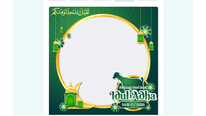 25 Link Twibbon Idul Adha 2022 atau Lebaran Haji 1443 H, Cocok Dibagikan di Media Sosial