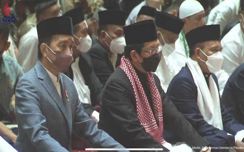 Salat Idul Adha di Istiqlal, Jokowi: Tebarkan Kebaikan Sebanyak-banyaknya