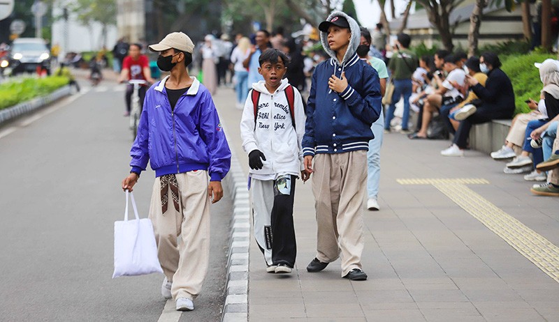 Polisi Terima Laporan Pungli di Citayam Fashion Week, Trotoar Jadi Tempat Parkir Liar