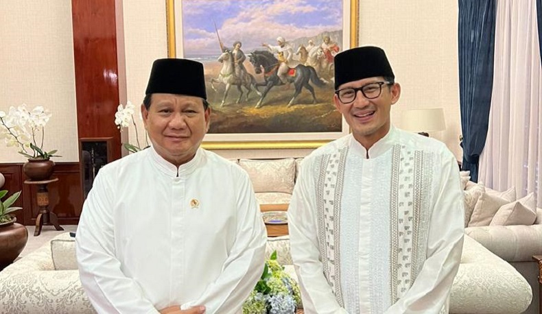 Fokus Komitmen Pemulihan Ekonomi dan Pembangunan Bangsa, Sandiaga dan Prabowo Janji Lebih Sering Bertemu