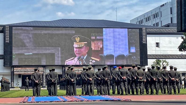 Jenderal Dudung ke Perwira Alumni Akmil 2022: Kalau Anak Buah Salah, Kamu Jangan Marah