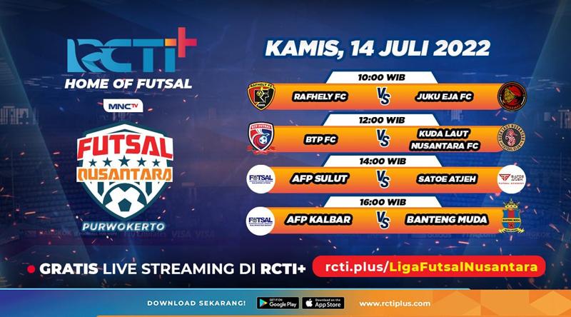 Link Live Streaming Liga Futsal Nusantara Hari Ini: AFP Kalbar Siap Jinakkan Banteng Muda