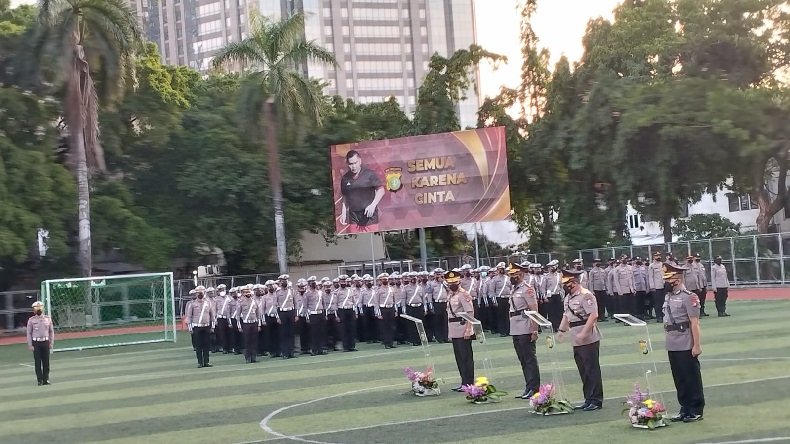 Lantik Dirlantas dan Kabiddokkes Baru, Ini Pesan Kapolda Metro Jaya