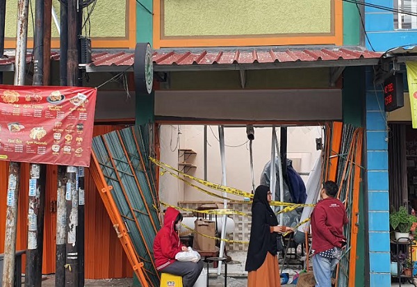 Kafe di Tangsel Hancur gegara Tabung Gas Meledak, Satu Pekerja Luka Bakar