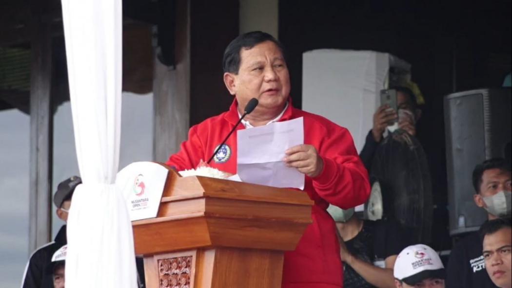 Prabowo Buka Nusantara Open 2022 di Cibinong Bogor