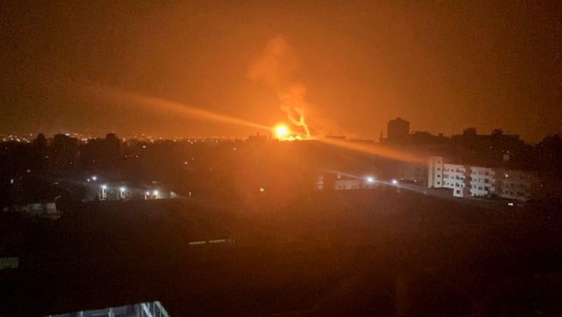 Jet-Jet Tempur Israel Gempur Lokasi di Gaza Setelah Diserang 4 Roket