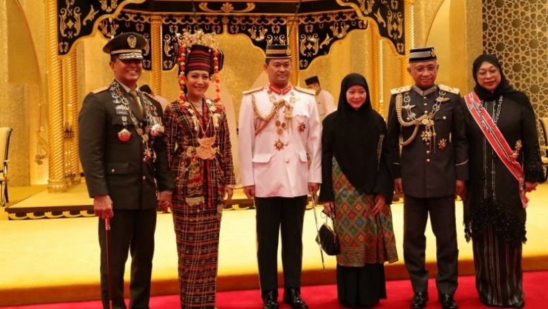 Jenderal Andika Perkasa Dapat Bintang Penghargaan dari Sultan Brunei Darussalam