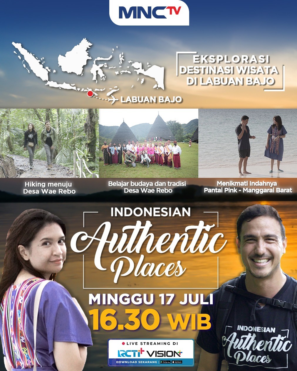 Yuk Wisata Online ke Labuan Bajo Bersama Hamish Daud