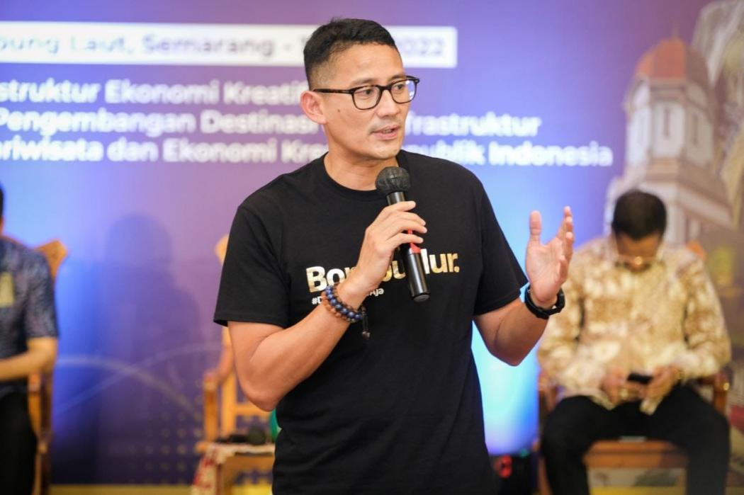 Kunjungi Semarang, Sandiaga Uno: Kawasan Kota Lama Bisa Jadi Contoh Pengembangan Parekraf