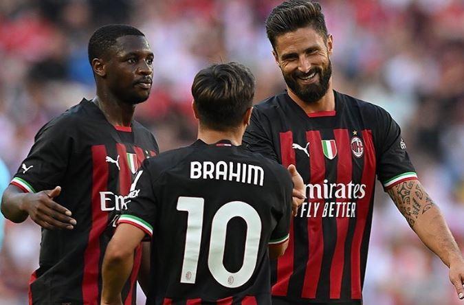 Uji Coba Pramusim: Giroud Borong Gol, AC Milan Kalahkan FC Koln