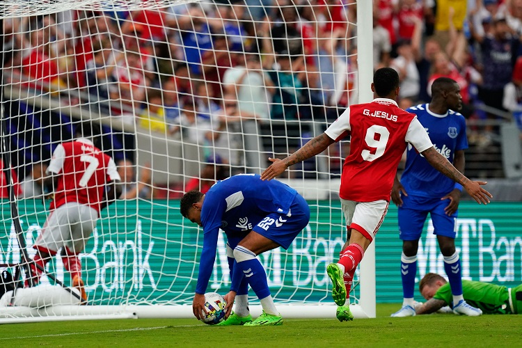 Uji Coba Pramusim: Gabriel Jesus On Fire, Arsenal Gilas Everton