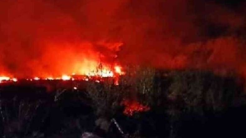 Pesawat Kargo Ukraina Bawa 8 Orang Terbakar lalu Jatuh di Yunani