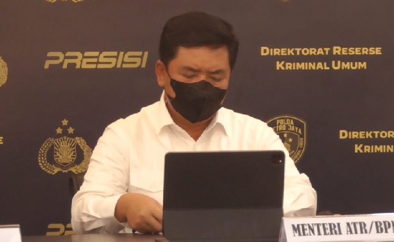 Tak Ragu Pecat Pegawai yang Terlibat Mafia Tanah, Menteri ATR Hadi Tjahjanto: Itu Perintah Presiden