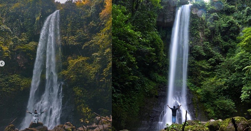 Pesona Air Terjun Pangkul Lampung Selatan, Surga Tersembunyi di Lereng Gunung Rajabasa
