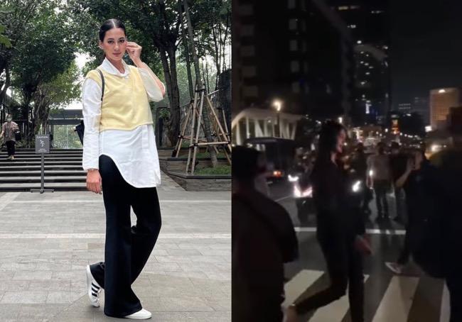 Paula Verhoeven Coba Catwalk Citayam Fashion Week Bareng Bonge, Netizen: Model Internasional Turun Tangan