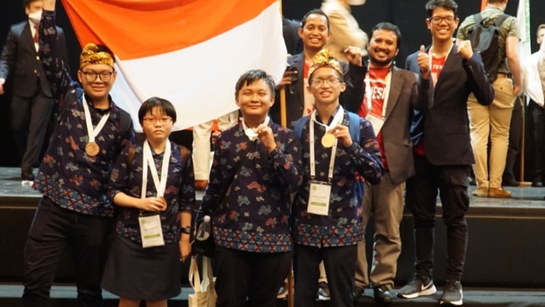 Keren, Siswa Indonesia Raih 4 Medali Olimpiade Biologi Internasional di Armenia