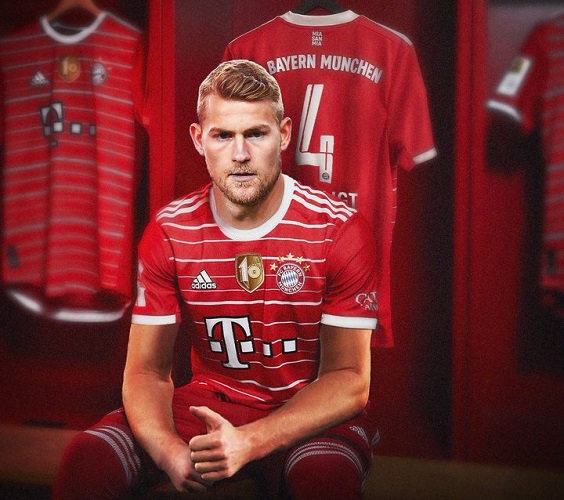 Resmi! Matthijs De Ligt Gabung ke Bayern Munchen, Pakai Nomor 4