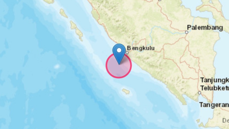 Gempa Magnitudo 5,8 Guncang Bengkulu, BMKG: Hati-Hati Gempa Susulan