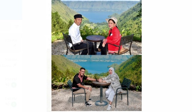 Unggah Pose Serupa dengan Jokowi, Sandiaga Uno Didoakan jadi Presiden