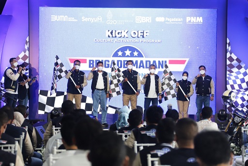 Sebar Pemberdayaan dan Pertumbuhan, Holding Ultra Mikro Bentuk BRIGADE MADANI