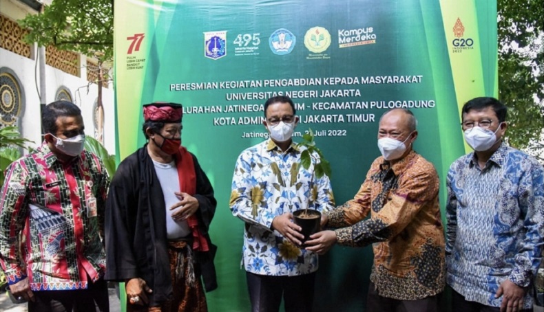 Anies Sebut Program Pengabdian Masyarakat Bisa untuk Meneliti Masalah di Jakarta 