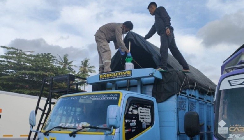 Pengiriman Babi dari Bali Tanpa Dokumen Kesehatan Digagalkan di Pelabuhan Ketapang