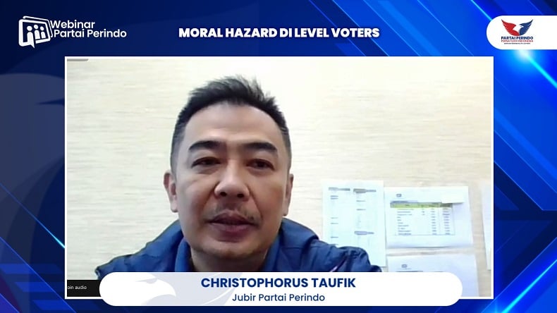 Perindo Harap Caleg Bisa Turun Temui Masyarakat Tidak Hanya Jelang Pemilu Saja