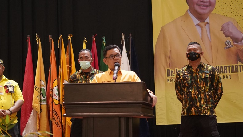 Ketua DPD Golkar Jabar Minta Ade Puspita dan Kader di Kota Bekasi Solid Menangkan Pemilu 2024