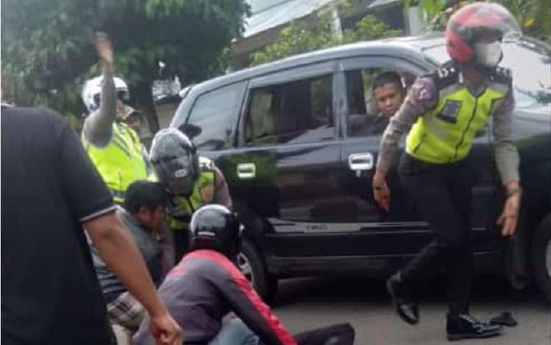 Kronologi Kanit Lantas Polres Pariaman Ditabrak saat Razia, Patah Kaki hingga Tak Sadar