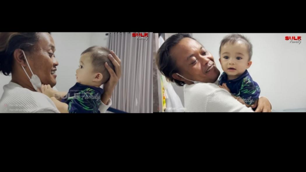 Terharu Bisa Memeluk dan Mencium Baby Adzam, Sule: Masih Inget Gak Sama Ayah?