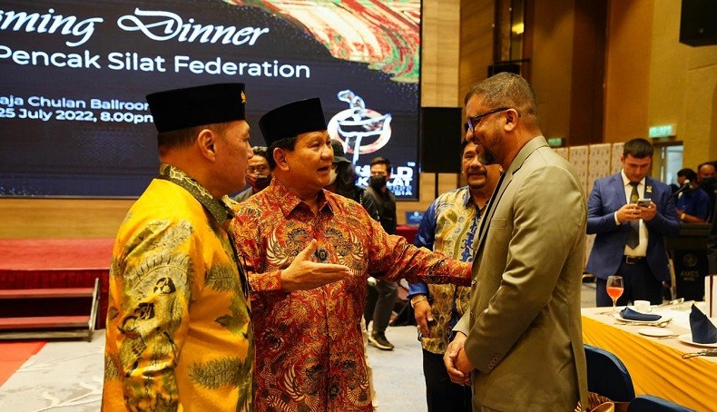 Prabowo Optimistis Seni Bela Diri Pencak Silat Kian Mendunia