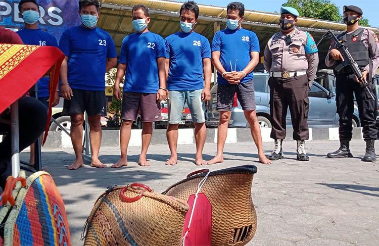 Gerebek Arena Sabung Ayam, Polres Bantul Amankan 35 Orang dan 6 Jadi Tersangka