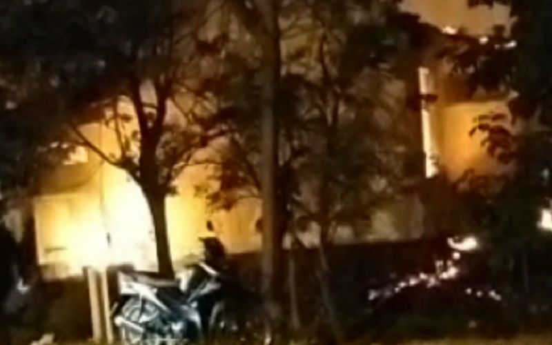 Mapolsek Purwosari Pasuruan Kebakaran, Arsip dan 7 Motor Barang Bukti Ludes
