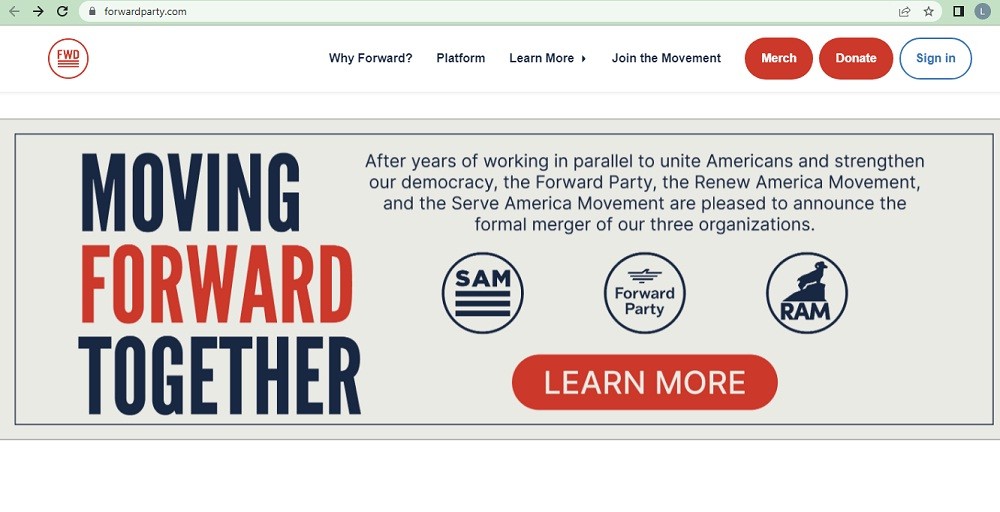 Puluhan Mantan Pejabat Partai Republik dan Partai Demokrat Bikin Partai Baru di AS