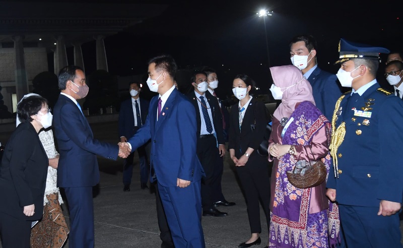 Selesai Kunjungan di Korsel, Presiden Jokowi Pulang ke Tanah Air