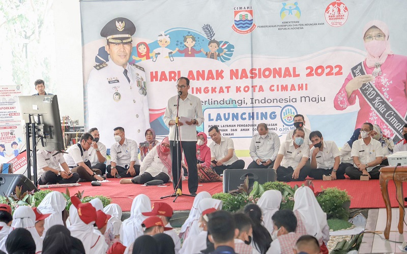 Tekan Angka Kasus Kekerasan Anak, 3 Kelurahan di Cimahi Jadi Pilot Project Ojol Muda