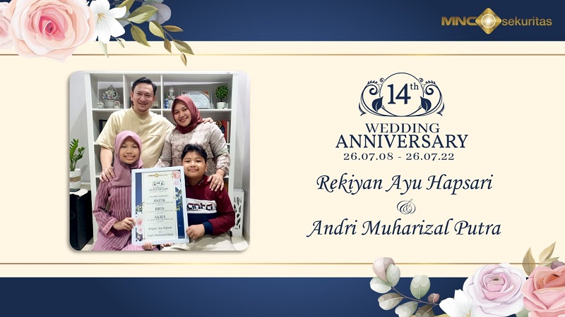 Nasabah MNC Sekuritas Rayakan Ulang Tahun Pernikahan ke-14 dengan Kado Saham di MotionTrade