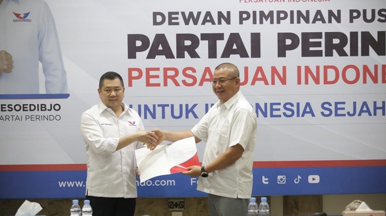 Hary Tanoe Lantik Redi Nusantara sebagai Ketua Bidang Perdagangan dan Perindustrian DPP Perindo