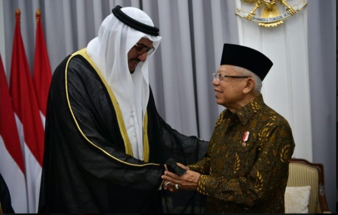Bertemu Tokoh Perdamaian Abu Dhabi, Wapres Siap Promosikan Islam Moderat