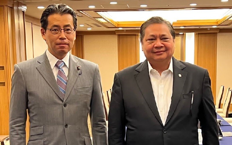 Kian Mesra, Airlangga Hartarto ke Jepang Bertemu Petinggi Partai Demokrat Liberal