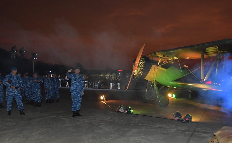 KSAU Pimpin Terbang Napak Tilas di Yogyakarta, Peringati 75 Tahun Aksi Pengeboman Markas Belanda