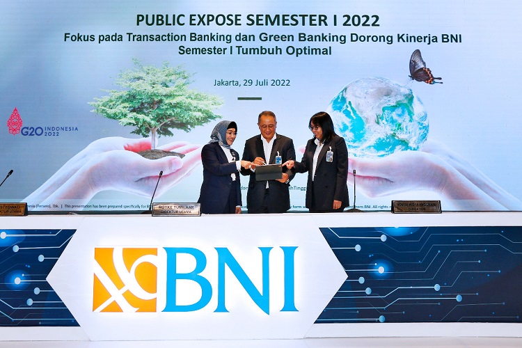 Laba Bersih BNI Naik 75 Persen di Semester I 2022, Cetak Rekor Tertinggi