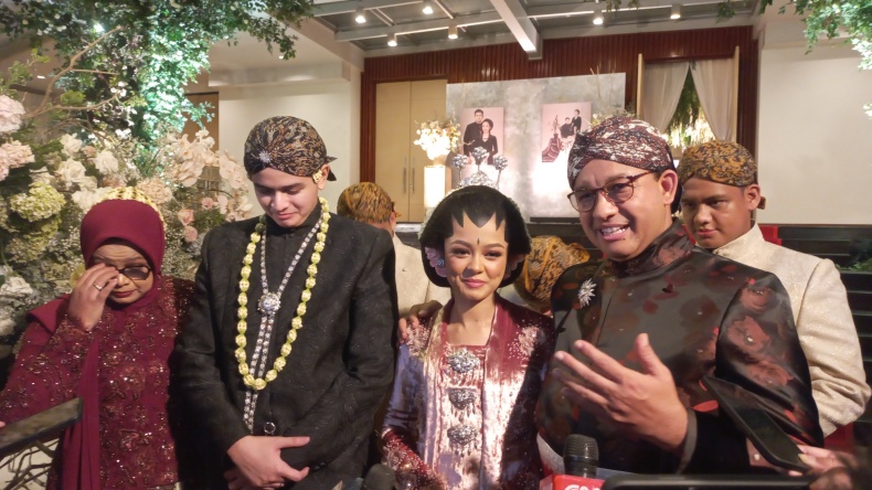 Ucapan Terima Kasih Anies ke Presiden Jokowi yang Hadir di Acara Nikahan Putrinya