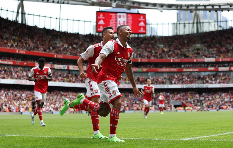 Hasil Emirates Cup 2022: Gabriel Jesus Hattrick, Arsenal Juara usai Bantai Habis Sevilla FC