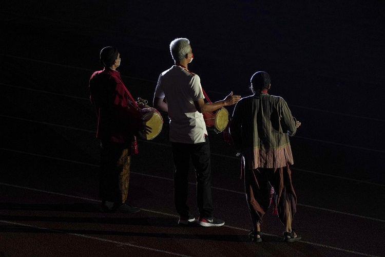 Upacara Pembukaan ASEAN Para Games 2022 Dimulai, Ganjar Pranowo Main Kendang dan Ngelawak Bareng Dodit